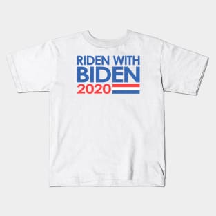 Riden With Biden Kids T-Shirt